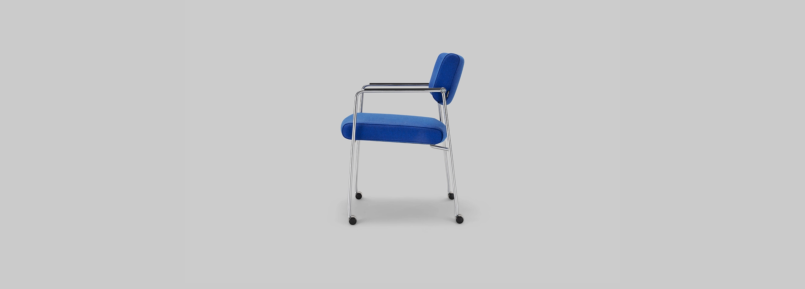 Harvink Duck stoel roller tonica blauw