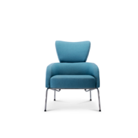 Harvink Clip fauteuil blauw
