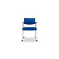 Harvink Duck stoel roller blauw