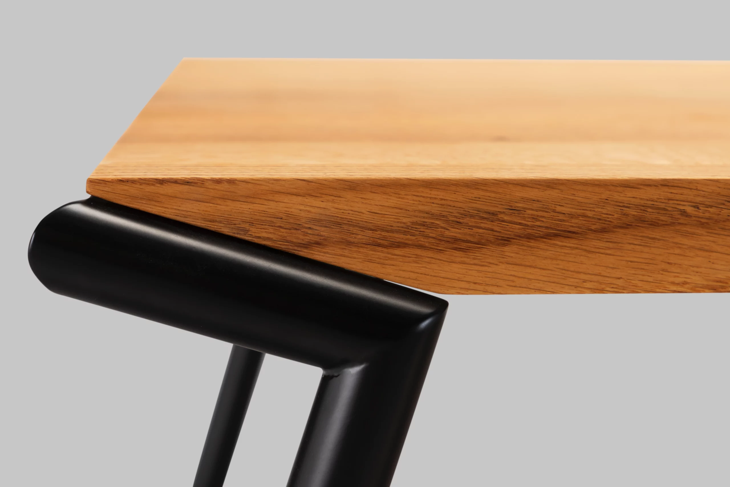 Harvink salontafel de Zotte eiken olie met frame zwart