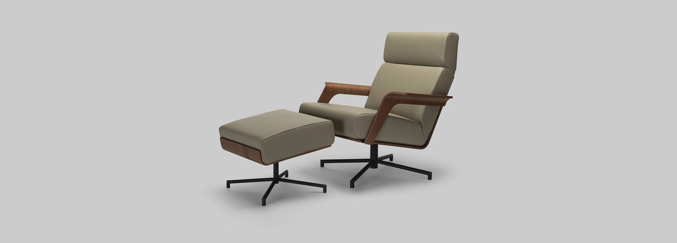 Harvink Kaap fauteuil leder sage